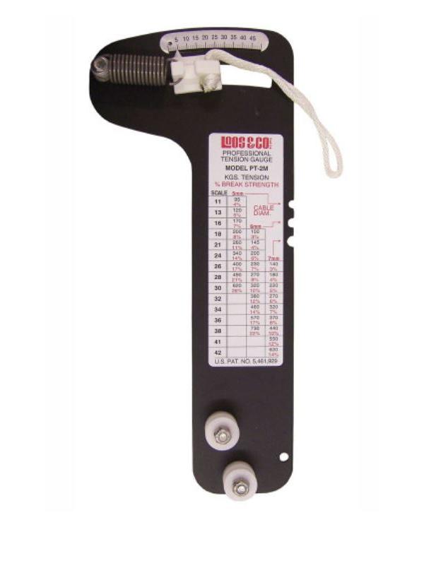 LOOS PRO RIG TENSION GAUGE 3/16" , 7/32", 1/4"