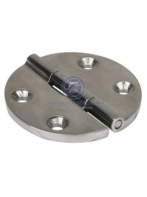 ROUND HINGE - 65MM - 316 STAINLESS STEEL