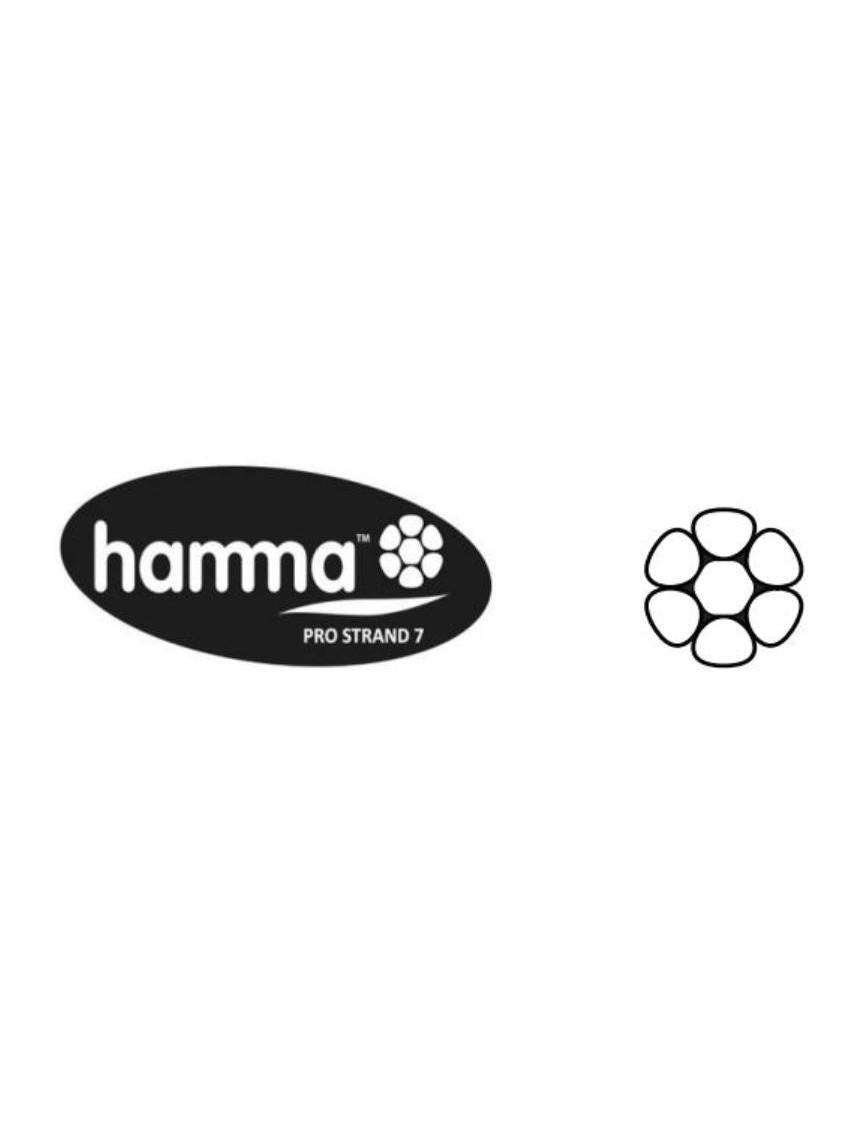 HAMMA PRO 3.0MM 1X7 WIRE ROPE G316 - SOLD PER METRE