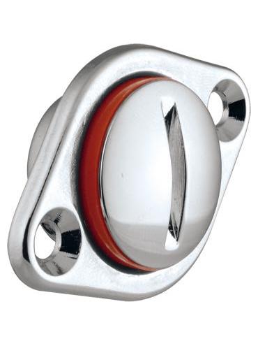 RONSTAN CHROME BRASS FLUSH DRAIN