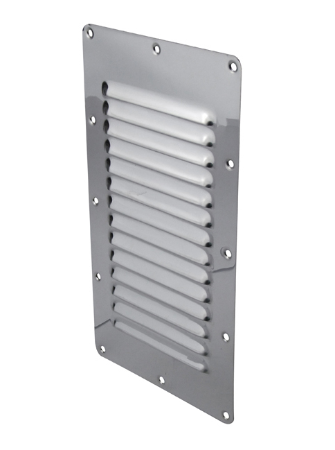 SS LOUVRE VENT W 127MM X H 228MM