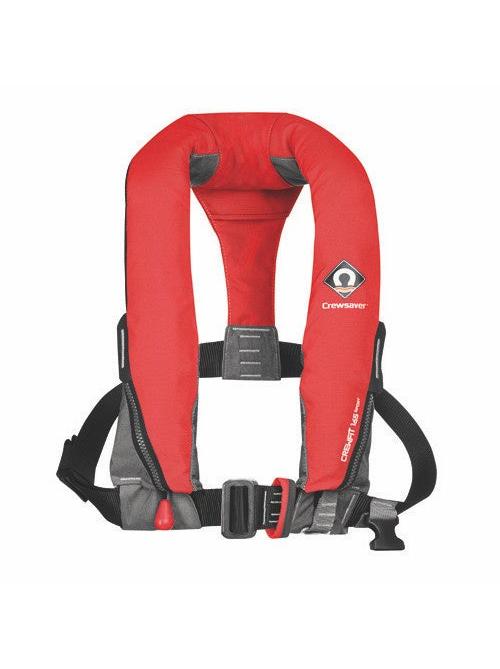 CREWSAVER CREWFIT 165N SPORT LIFEJACKET - MANUAL - HARNESS (AUS) - FIERY RED