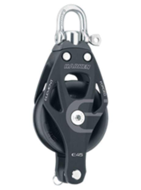 HARKEN 6231 45MM ELEMENT SINGLE SWIVEL BLOCK W/BECKET