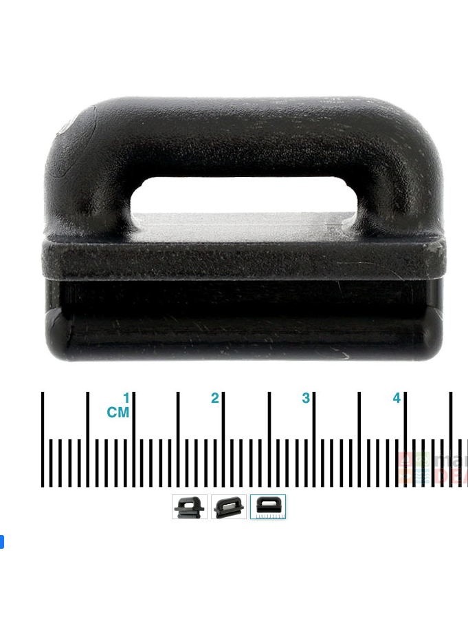 RONSTAN SAIL SLIDE 7.4MM (5/16) DIAMETRE X 45MM (1 3/4)