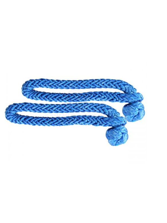 SOFT SHACKLE 10MM X 150MM - BREAKING STRENGTH -8100KG BLUE - PAIR