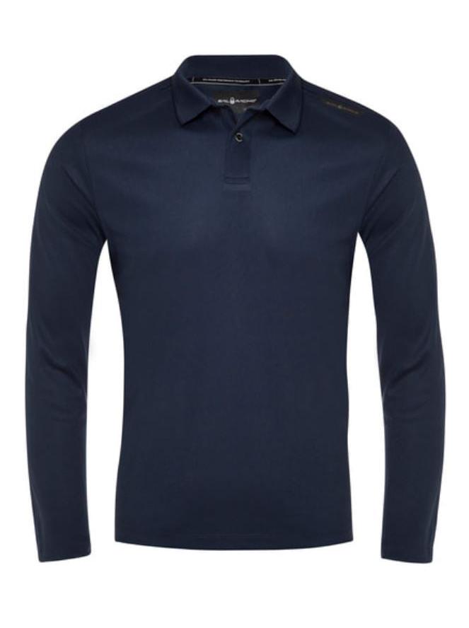 SAIL RACING BOW TECH POLO LONG SLEEVE - NAVY