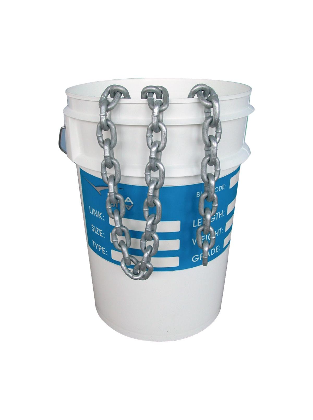 10MM SHORT LINK GALVANISED CHAIN