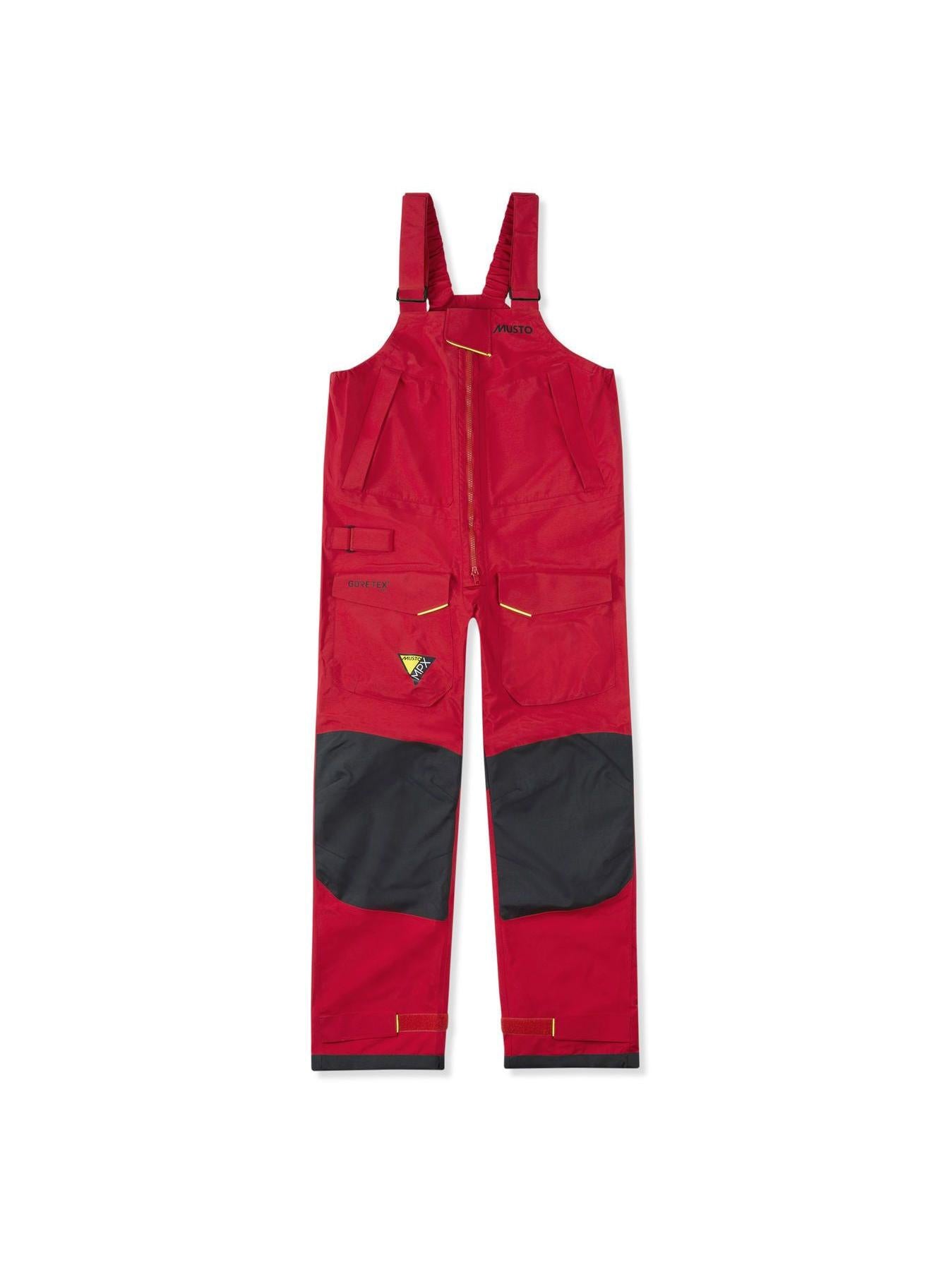 MUSTO MPX GORETEX PRO OFFSHORE TROUSER - RED