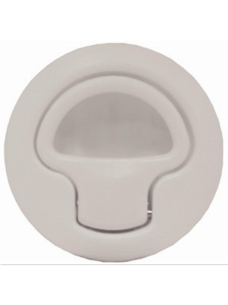 PLASTIC FLUSH LATCH - BLACK
