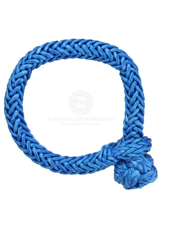 SAM ALLEN SOFT SHACKLE 12MM X 150MM 14000KG BLUE - SINGLE
