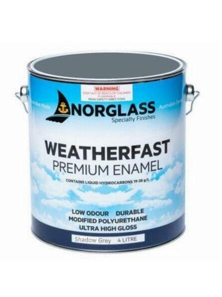 8071 WEATHERFAST GLOSS SHADOW GREY 1LITRE