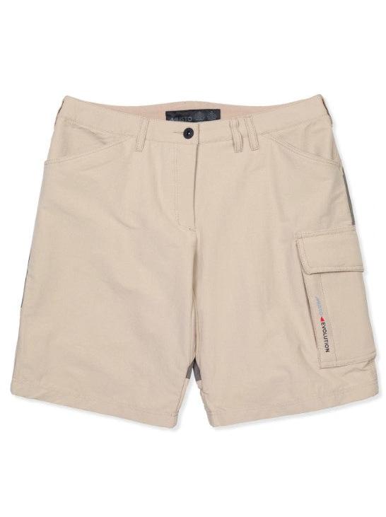 MUSTO WOMEN'S EVOLUTION PERFORMANCE SHORT - LIGHT STONE
