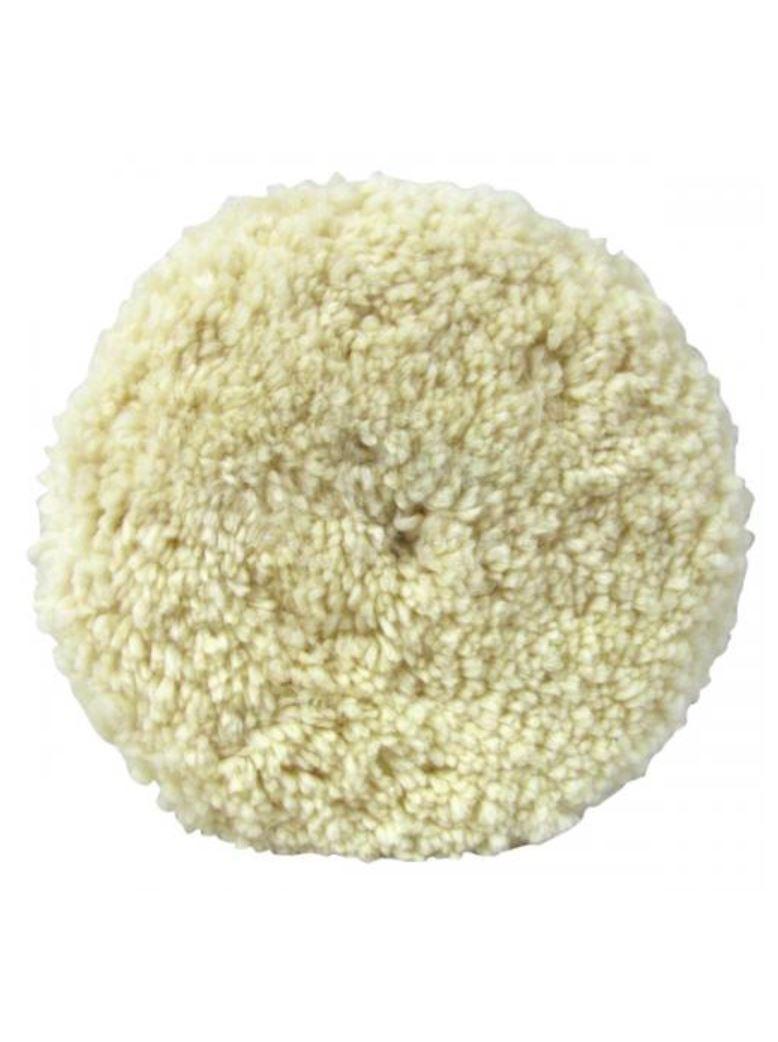 3M SUPERBUFF 100% WOOL COMPOUND PAD WHITE 203MM (5703)