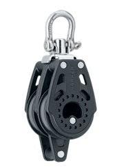 HARKEN 2639 40MM CARBO DOUBLE SWIVEL BLOCK W/BECKET