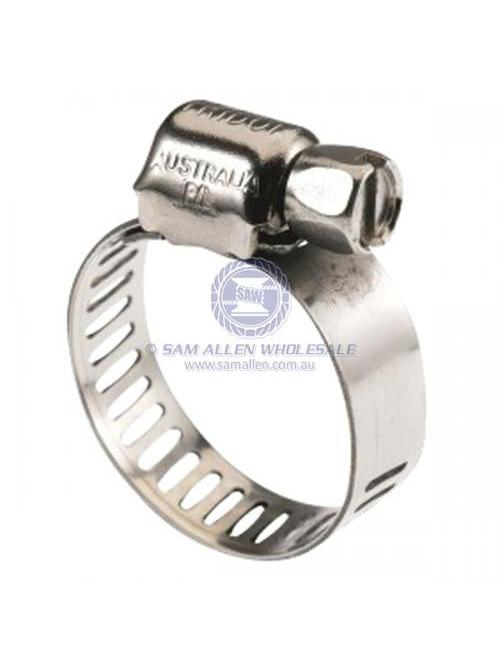 HOSE CLAMPS: 6MM - 16MM (10MM WIDTH)
