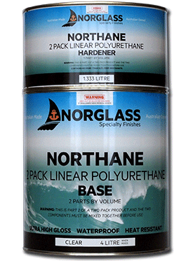 5098 NORTHANE CLEAR GLOSS 1LITRE. AVAILABLE IN STORE ONLY