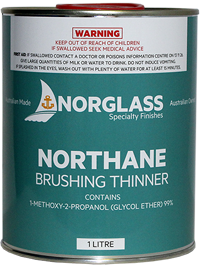 3034 NORTHANE BRUSHING THINNER 1LITRE - AVAILABLE IN-STORE ONLY