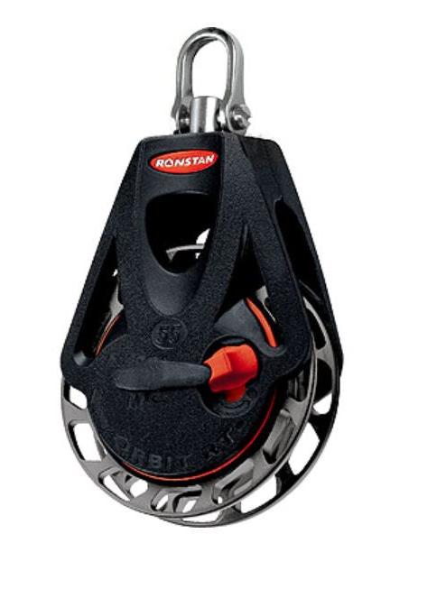 RONSTAN S55 RATCHET ORBIT BLOCK WITH SWIVEL HEAD