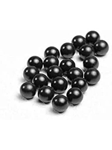 RONSTAN ACETAL BALL BLACK 1/4 " DIAMETER