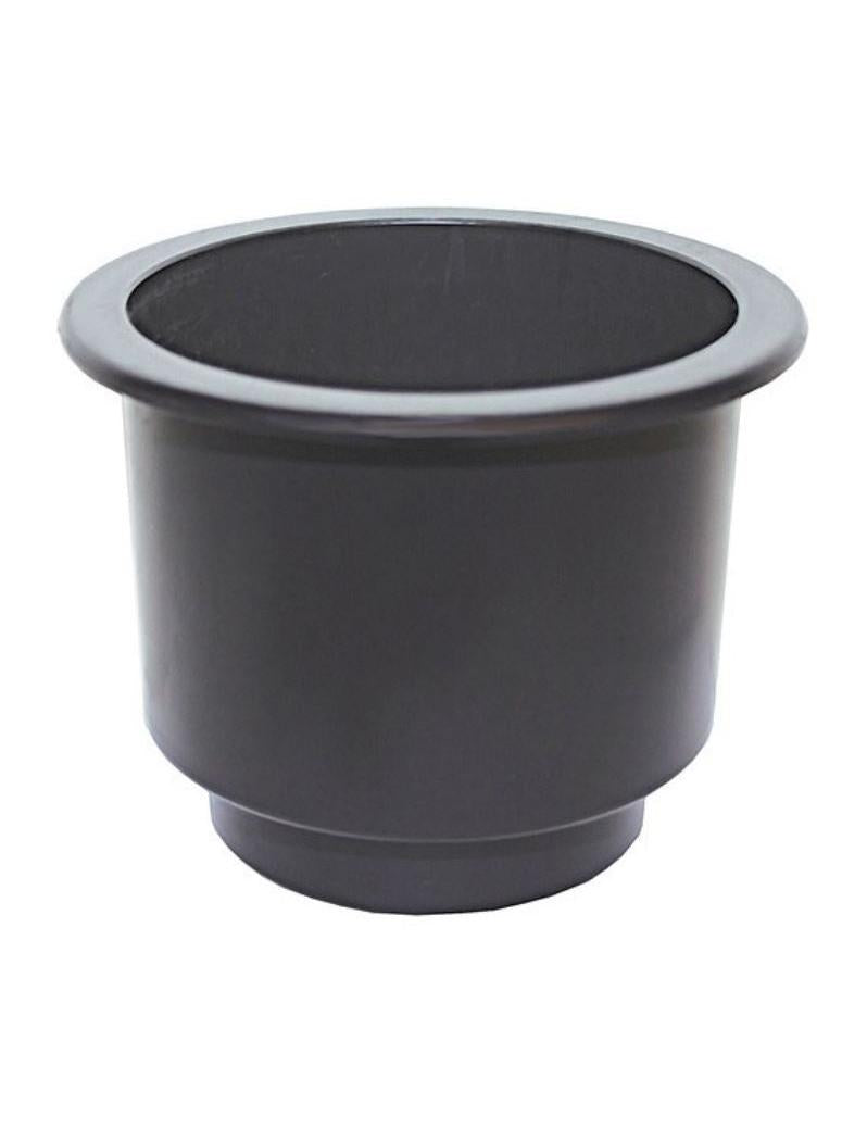 LARGE RECESSED DRINK HOLDER - BLACK