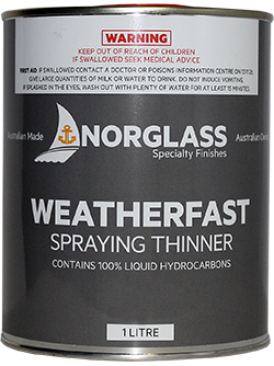 3053 WEATHERFAST SPRAYING THINNERS 500ML. - IN STORE PICK UP ONLY
