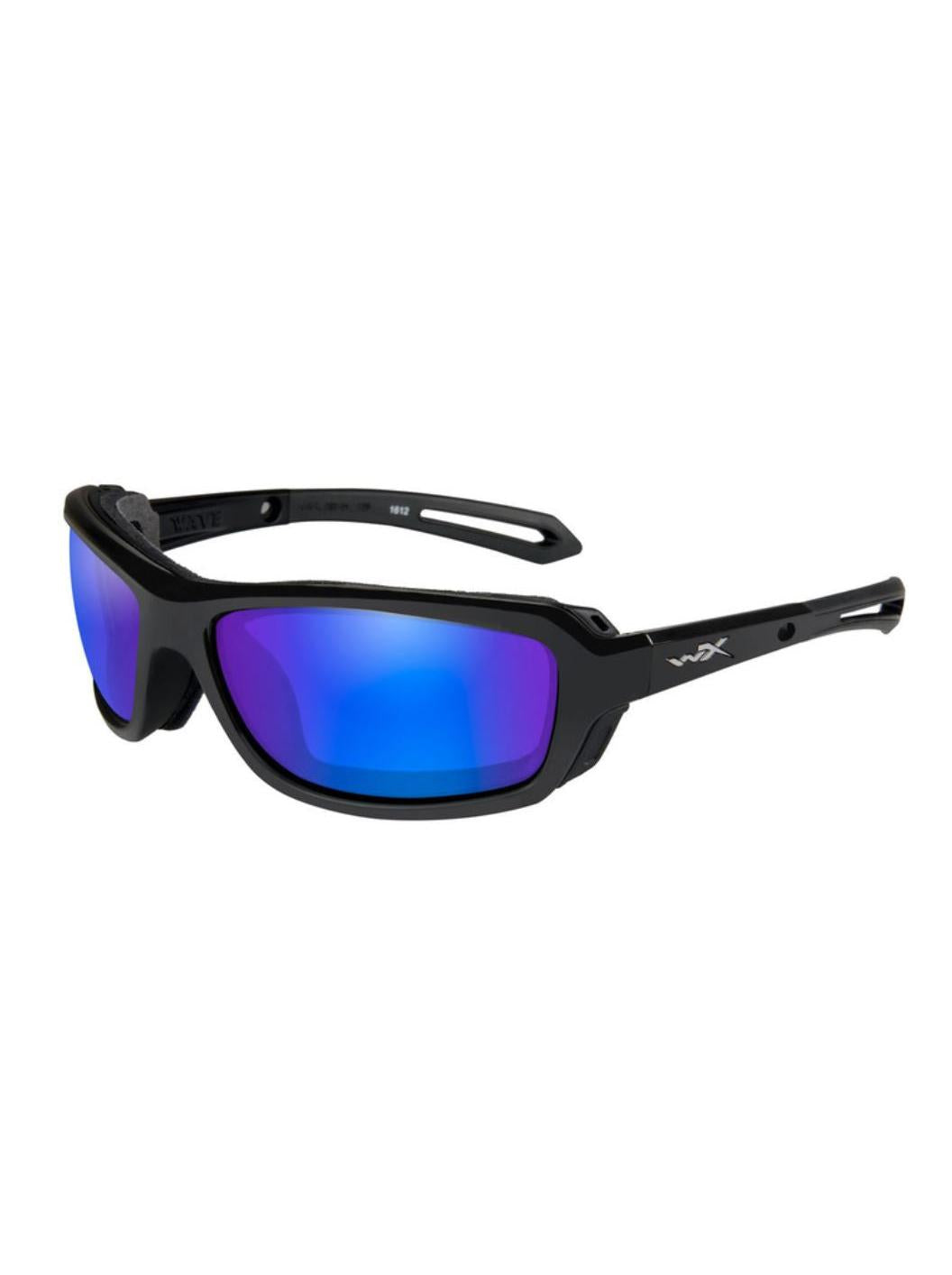 WILEY X WAVE | POLARISED BLUE W/ GLOSS BLACK FRAME