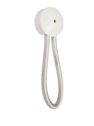 CANVAS SHOCKCORD LOOP 80MM - WHITE