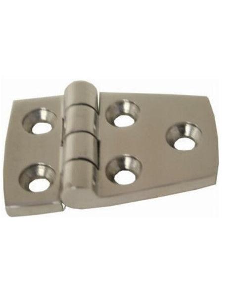 CABIN HINGE - HALF WIDE 58MM 316 STAINLESS STEEL