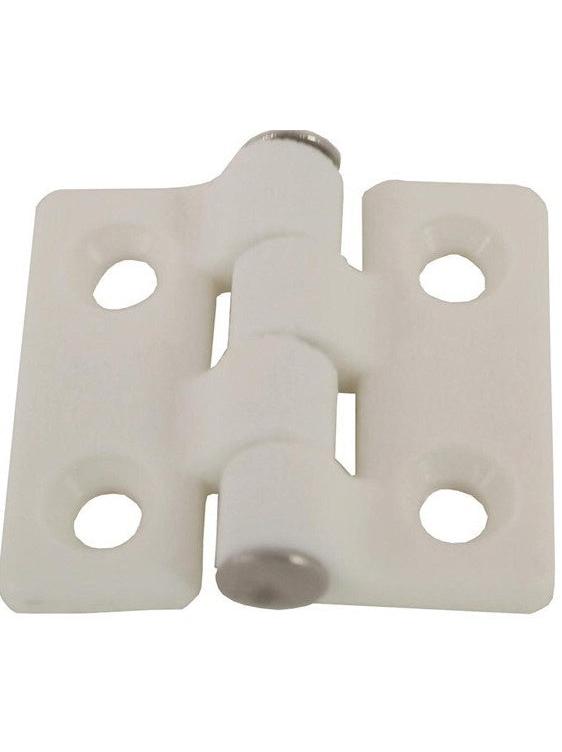 ZYTEL NYLON CABIN HINGES - 40MM (PAIR) WHITE