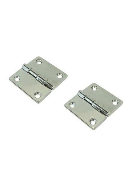 HINGES - 316 STAINLESS STEEL - 52MM (PAIR)