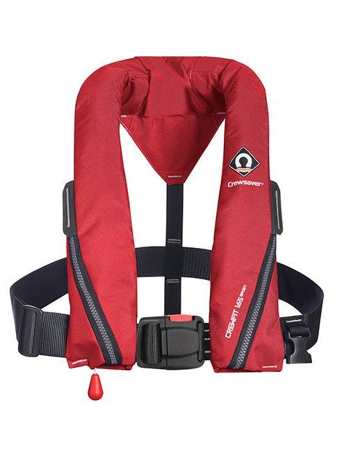 CREWSAVER CREWFIT 165N SPORT LIFEJACKET - MANUAL - NON HARNESS - RED