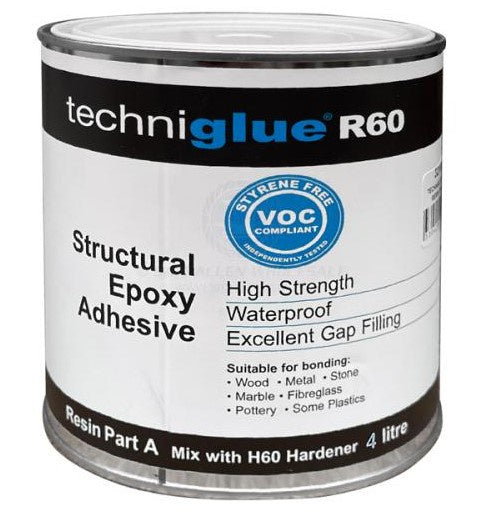 WEST SYSTEMS  RA60 Techniglue Structural Adhesive Resin 500ml - AVAILABLE IN STORE ONLY