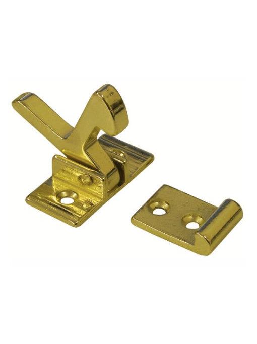BRASS FINGER DOOR LATCH FOR CUPBOARD