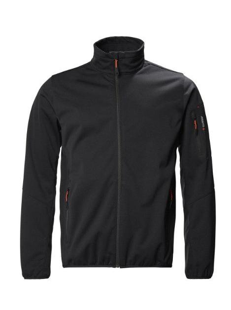 MUSTO CREW SOFTSHELL JACKET - BLACK
