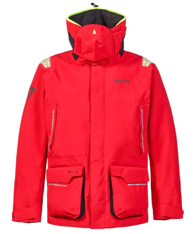 MUSTO MEN'S MPX GORE-TEX PRO OFFSHORE JACKET 2.0 - RED