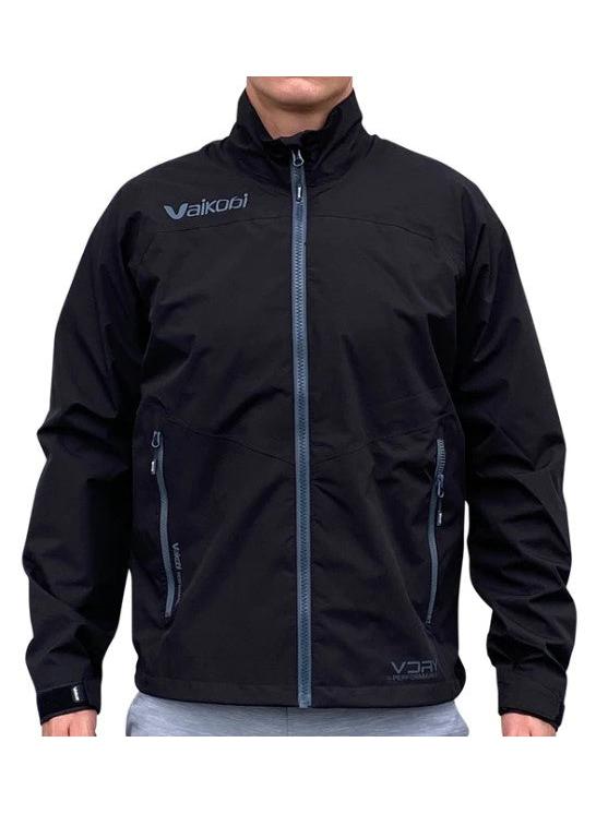 VAIKOBI VDRY PERFORMANCE ZIP JACKET - BLACK