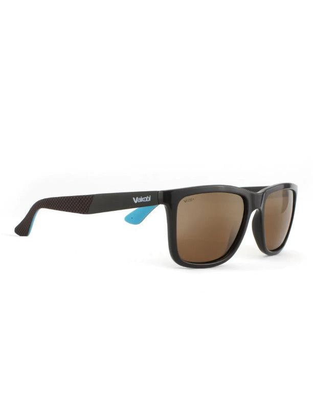 VAIKOBI VIENTO POLARIZED SUNGLASSES (BROWN/AMBER)
