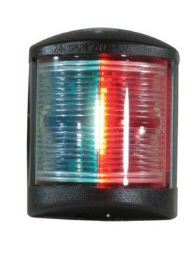 TREM NAVIGATION LIGHT - BI-COLOUR LENS - VERTICAL BLACK