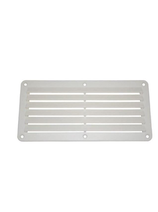 PLASTIC 6 LOUVRE VENTS ABS LOUVRE - WHITE