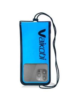 VAIKOBI WATERPROOF PHONE CASE - CYAN