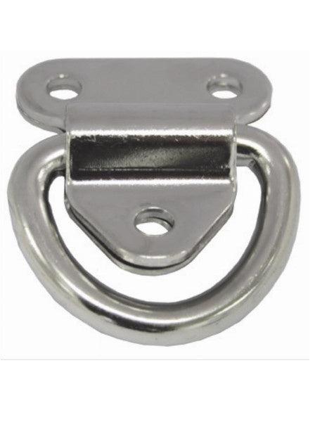 FOLDING EYE PLATE - STAINLESS STEEL 8MM