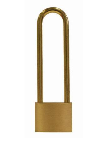 MARINE PADLOCKS - BRASS WITH STAINLESS SHACKLE - 45 X 152