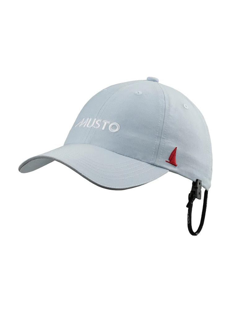 MUSTO ESSENTIAL FAST DRY CREW CAP - PLATINUM