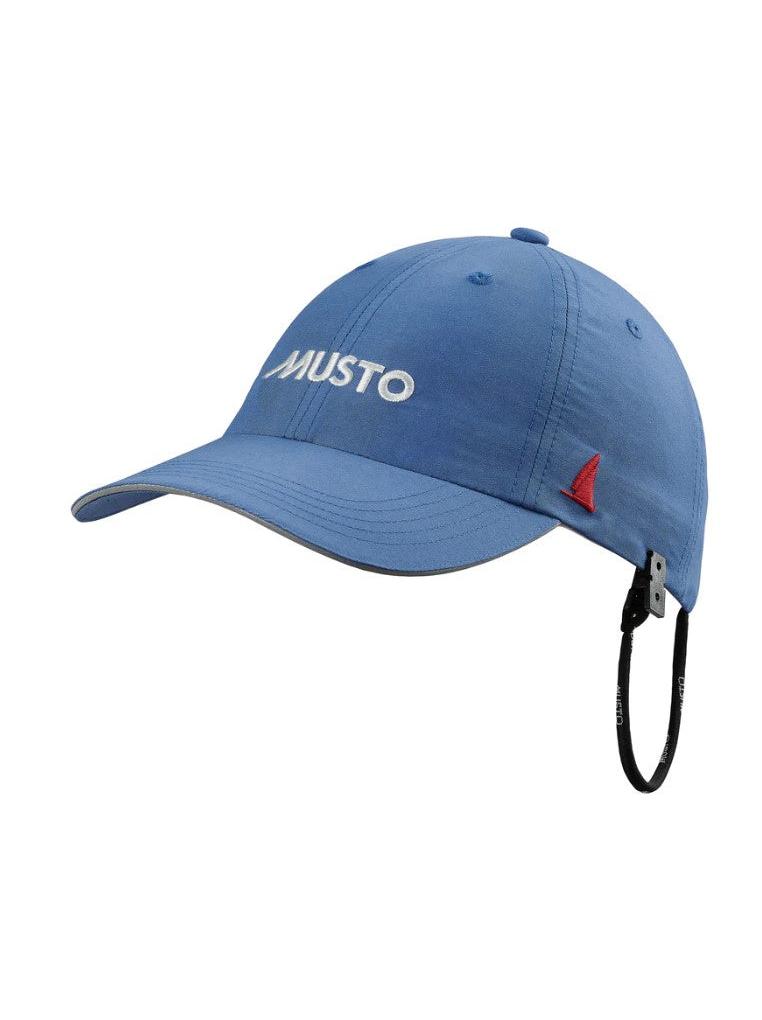 MUSTO ESSENTIAL FAST DRY CREW CAP - MARINE BLUE