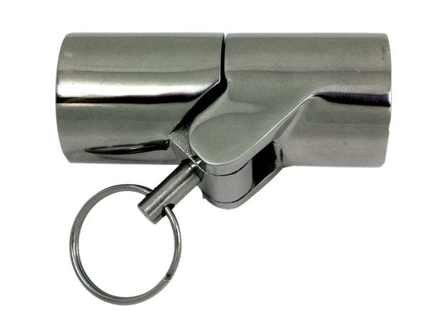 MARINE TOWN® TUBE HINGE WITH PIN  –  22MM-7/8 - 316 STAINLESS