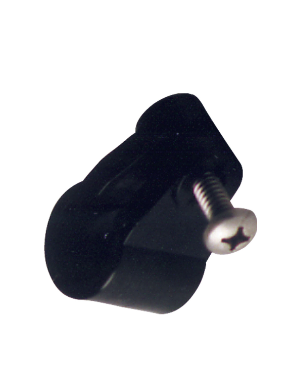 NYLON CANOPY BOW KNUCKLE - BLACK 22MM-7/8