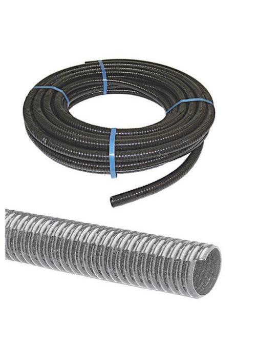 FLEXIBLE BLACK HOSE 25MM - SOLD PER METRE