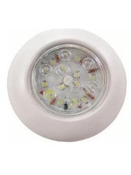 16LED CABIN LIGHT - PUSH ON/OFF - FLUSH MOUNT