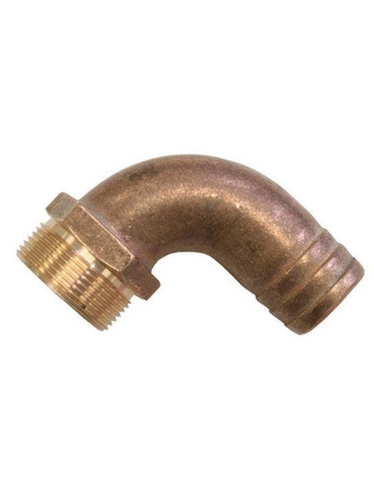BRONZE ELBOW HOSE TAIL 19MM X 3/4 "BSP