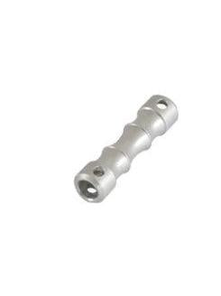 ALLEN 8MM DOG BONE - SILVER